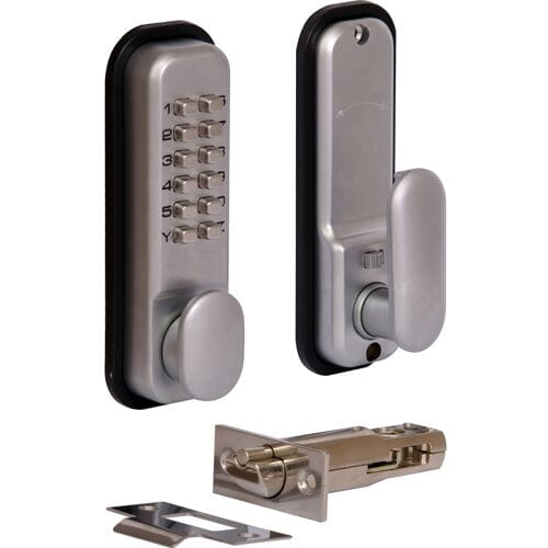 Toolstation Digitaal codeslot Mat Chroom