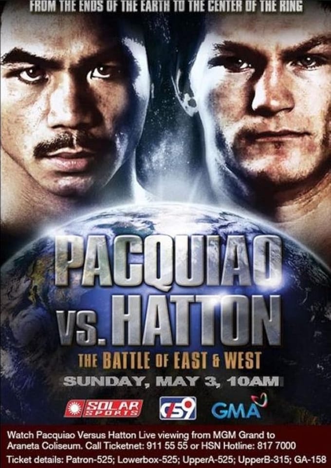 Pacquiao vs. Hatton: The Battle of East and West DVD