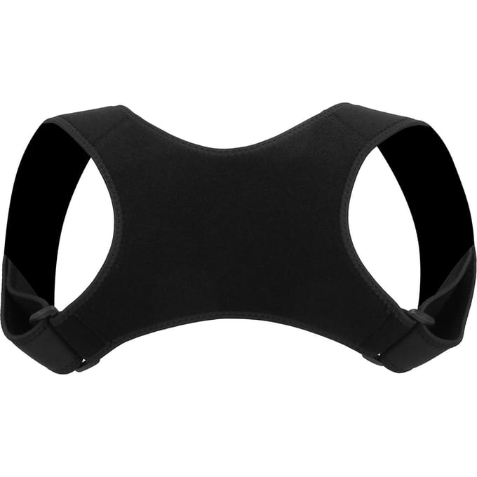 Houdingscorrector Houdingscorrectie Riem Rug Rechthoek voor Kyfose Correctie black