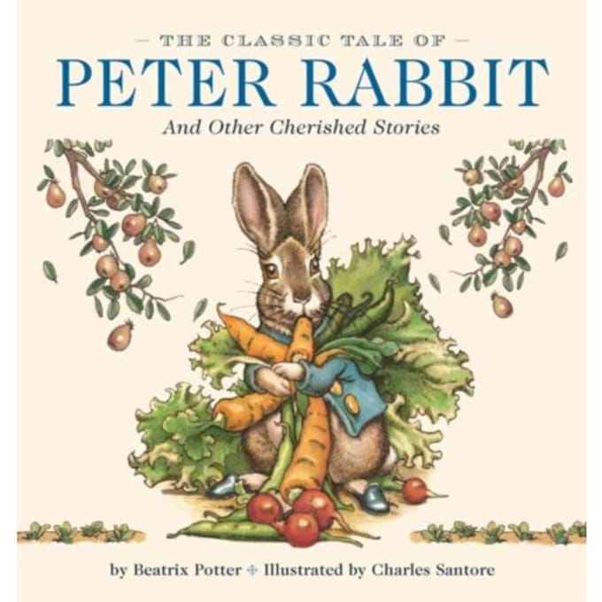 The Peter Rabbit Oversized Padded Board Book - Oversized Padded Board Books - Charles Santore