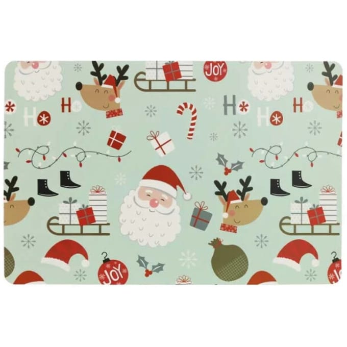 Unique Living - Placemats Present Green - 43,5x28,5cm