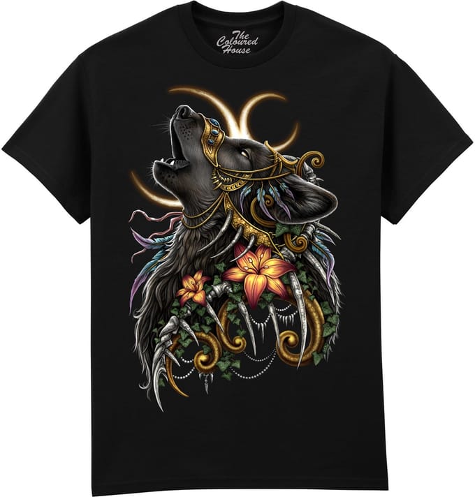 Howling Wolf The Coloured House T-shirt M