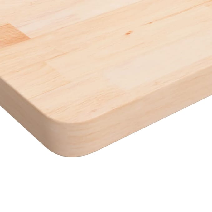 vidaXL Tafelblad vierkant 60x60x4 cm onbehandeld massief eikenhout