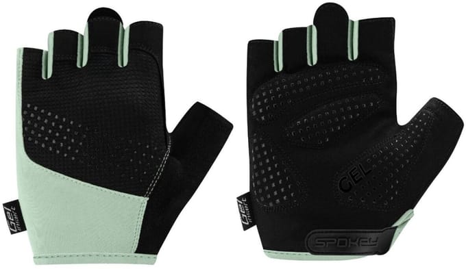 Spokey Handschoenen rowerowe Avare Zwart-Groen -- - Maat L