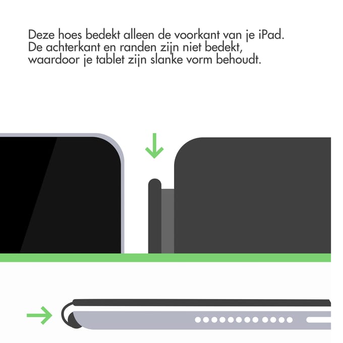 Smart Cover voor de Apple iPad Mini 5 (2019) / Mini 4 (2015) - Cyprus Green