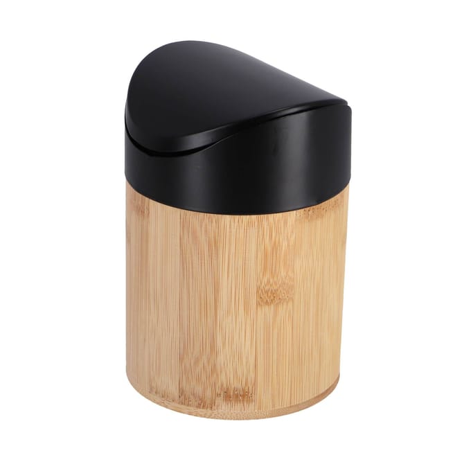 Badkamermand Mini Bamboe Tafel Afvalbak Restaurant Afvalbak