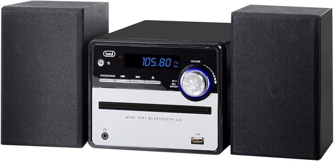 HiFi Stereo Installatie met CD Speler, FM Radio en USB