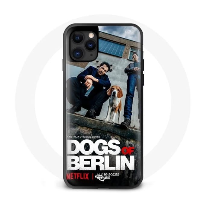 Coque - Dogs of Berlin - Iphone 12 Pro Max - Silicone - Souple - Ultime protection noir