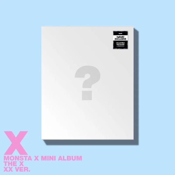 (VOORAFGAANDE BESTELLING)MONSTA X - [THE X] 13e Mini Album XX