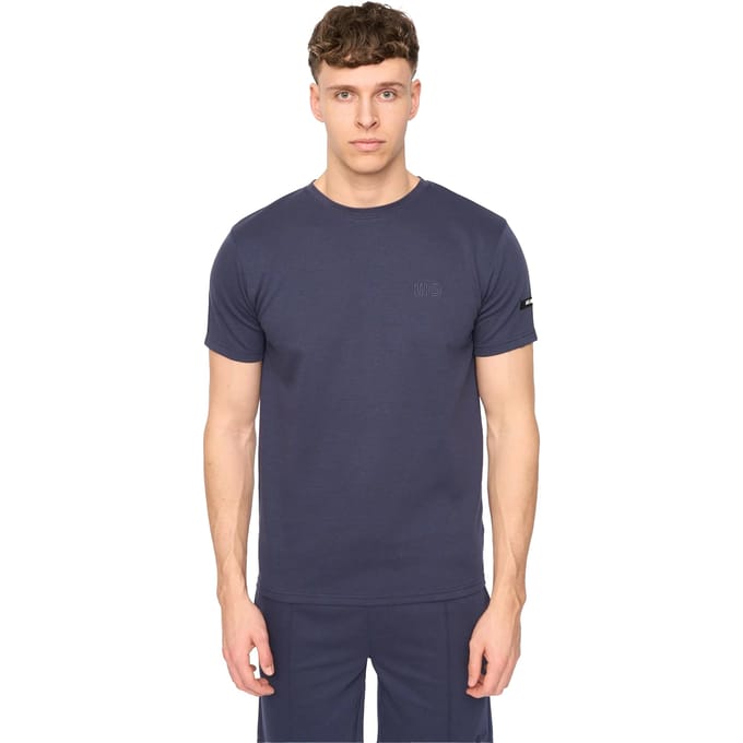 Duck and Cover Heren Sherborn T-shirt (Blauw)