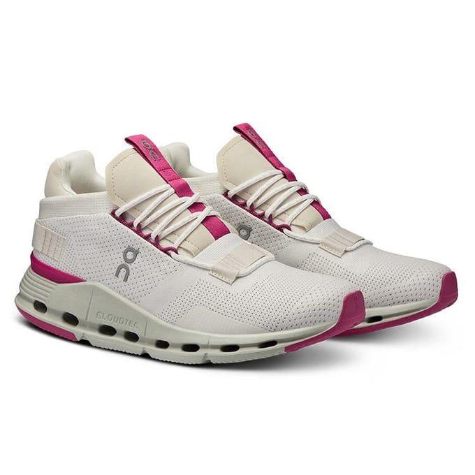 Cloudnova Undyed White Carnation Dames Sneakers Crème 26.98125 38.5 white