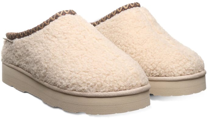 BEARPAW Snuggle Martis dames pantoffel muiltje 3190W 125 Beige