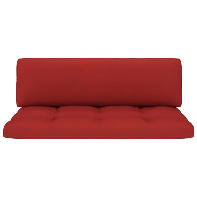 vidaXL - Tuinmiddenbank - pallet - geïmpregneerd - grenenhout - grijs