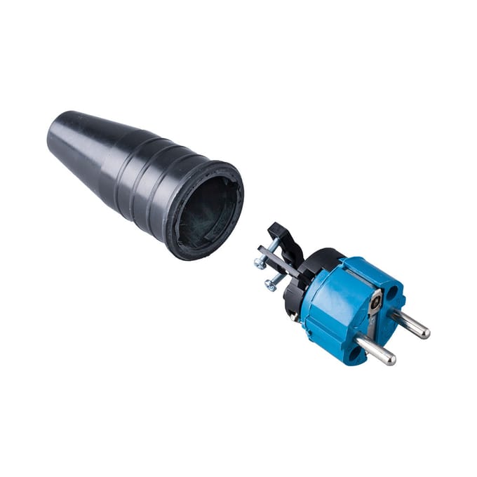 Heavy Duty Industriële Rubber Stroomstekker 16A 250V - 108868