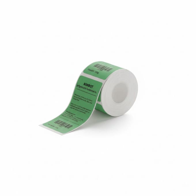Niimbot Labels - Etiketten voor B1/B21- 28x70mm - 105 vellen - Groen