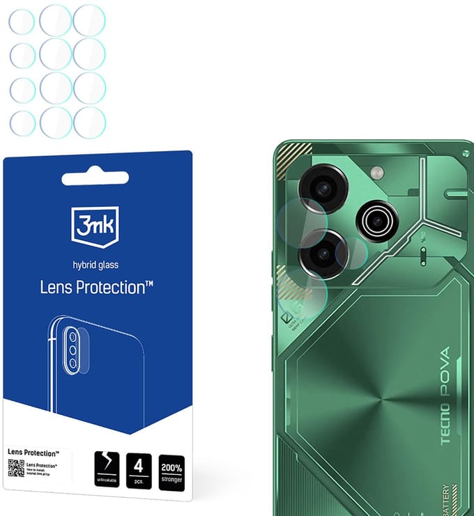 Tecno POVA 6 Pro - 3mk lensbescherming