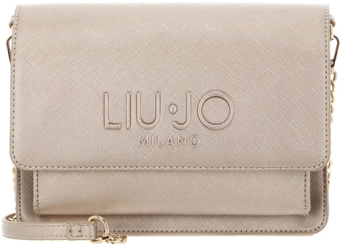 LIU JO schoudertas Caliwen ECS Crossbody Bag Light Gold goudkleurig