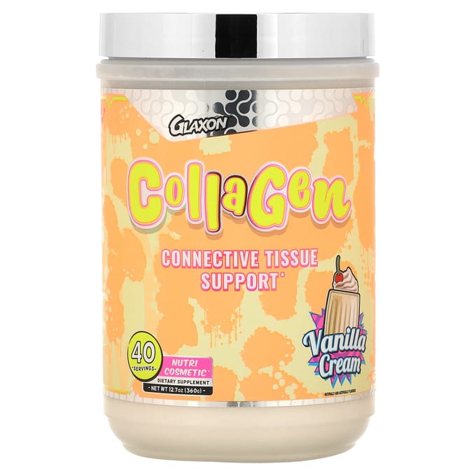 Glaxon, Collageen, Vanillecrème, 12,7 oz (360 g)