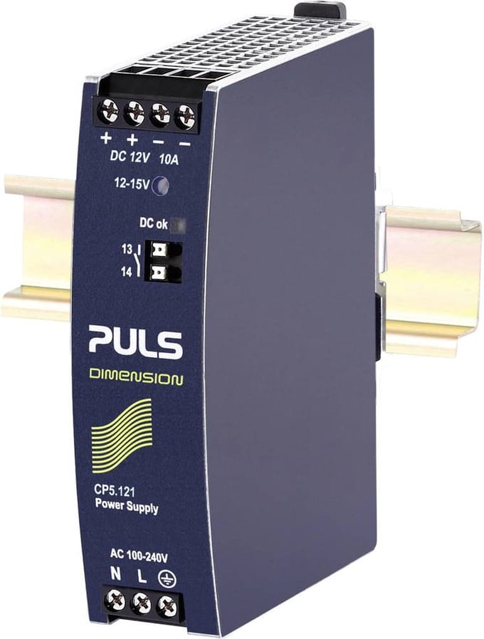 PULS DIN-rail netvoeding 12 V/DC 120 W Inhoud 1 stuk(s)