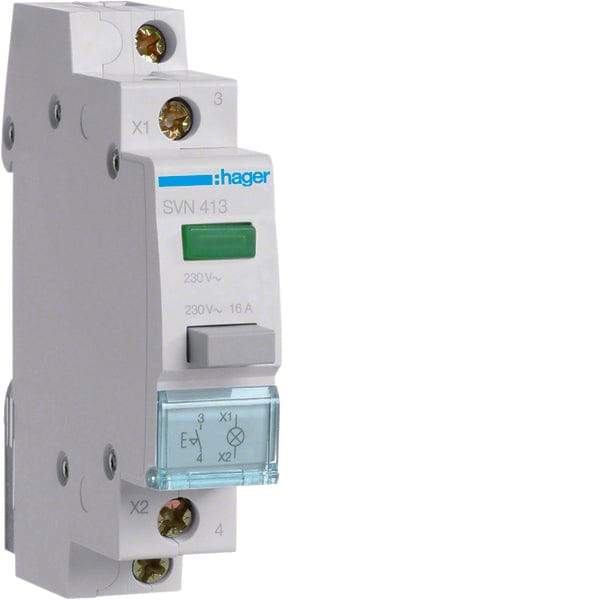 Hager Signaalmodules & Drukknoppen Modulaire Drukknop - SVN413