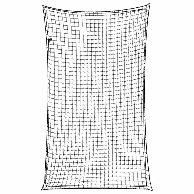 vidaXL - Aanhangwagennet - elastisch - touw - 2,1x1,25 - m - polypropeen - zwart