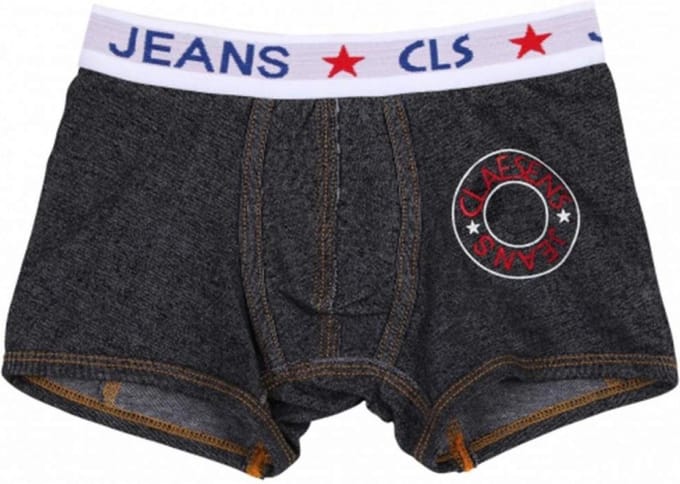 Claesen's Jongens Boxershorts 2-PACK - Donkerblauw - Maat 104/110
