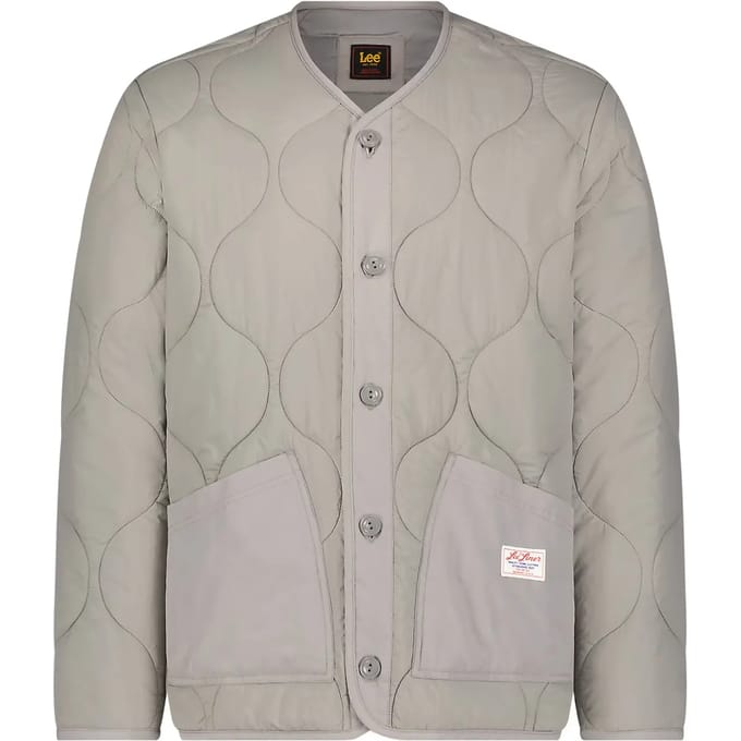 Lee Quilted Liner Jas Grijs M Man