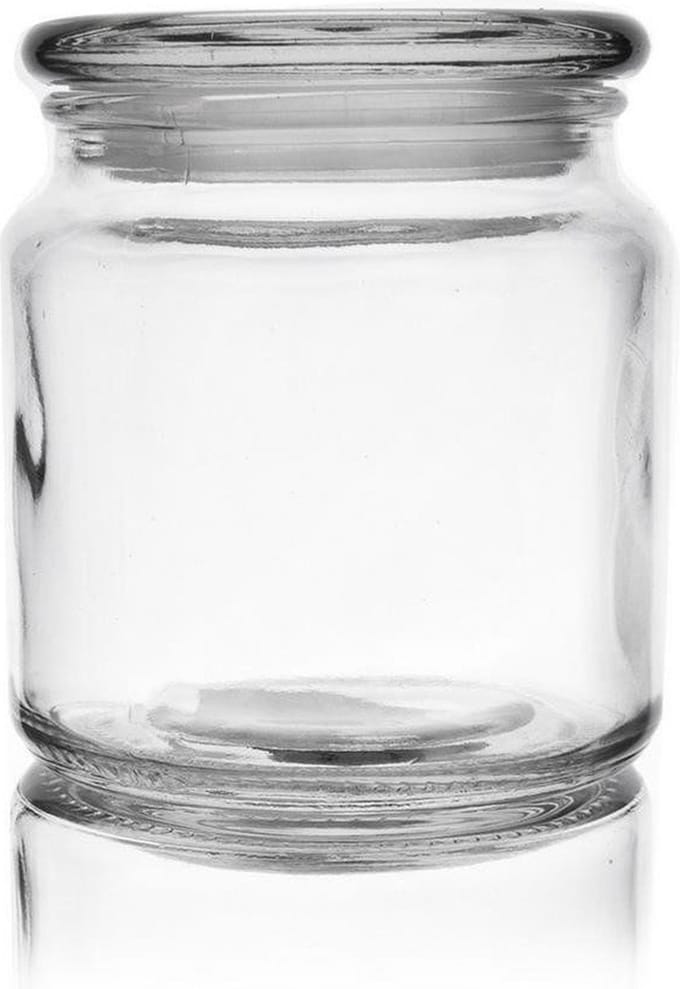 Voedselcontainer Glas 580 ml - Vershoudbakjes - Vershouddoos - Bakjes - Diepvriesbakjes - Vershouden