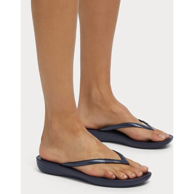 FitFlop Iqushion Ergonomic Flip-Flops TPU Dames Slippers - Bronze