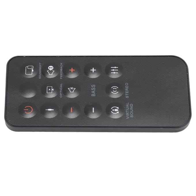 Cinema Soundbar Afstandsbediening voor SB250 STV280 Vervangende Luidspreker Afstandsbediening voor Cinema gray