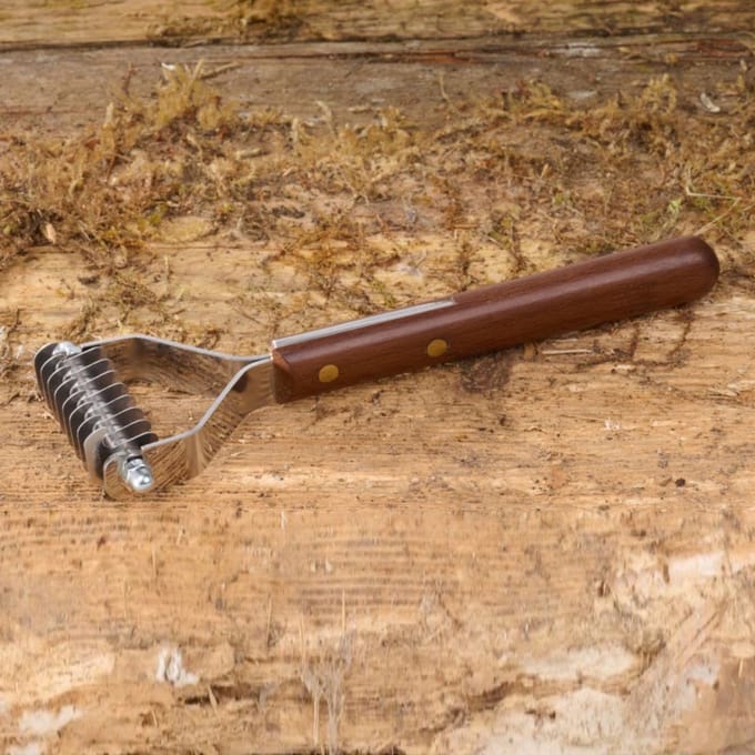 Mars Coat-King Trimmer voor lange vachten – 8 messen – Houten handvat – 3,2 mm afstand