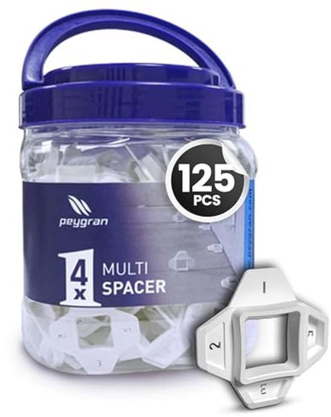 Duurzame Tegelnivelleringssystemen - 4-in-1 Multi-Spacers voor Wand- en Vloertegels