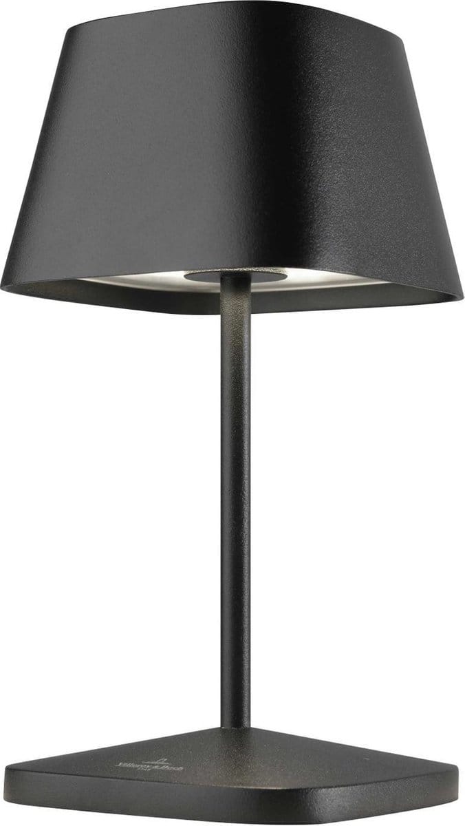 Villeroy & BOch Neapel LED tafellamp oplaadbaar zwart
