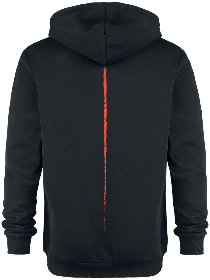 Rammstein Trui met capuchon - Zeig Dich Logo - S tot 3XL - voor  - zwart