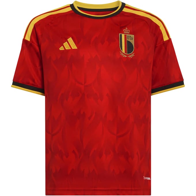 Adidas Belgium Truien/Replica's Kinder - Rood - Maat 135 - 140 CM - Poly Mesh