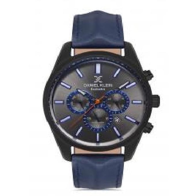 Daniel Klein DK.1.12873-3 - Horloge - Analoog - Mannen - Heren - leren band