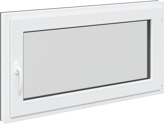vidaXL - Kleur - binnenkant - kelderraam - Wit - RISOR - 110 - x - 70 - cm