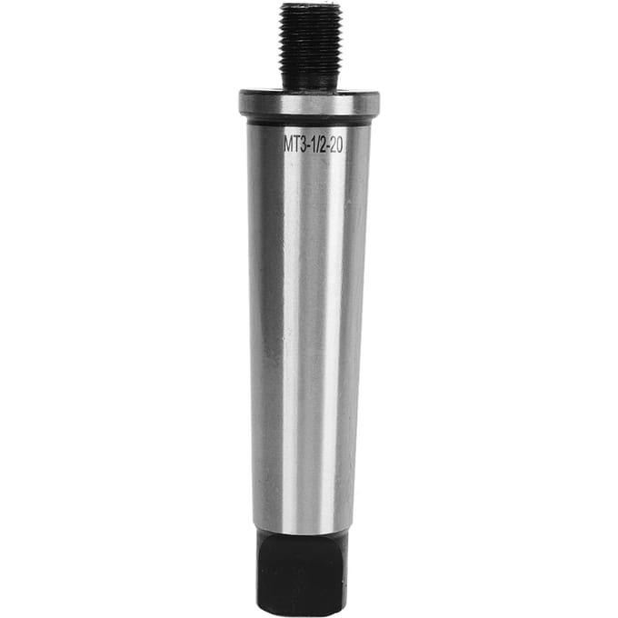 Boorkopdoorn 3MT Schacht naar 12in?20 Draads Hardgemaakte Morse Taper MT3 Adapter