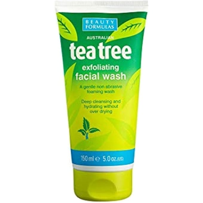 Beauty Formulas Tea Tree ExfoliÃ«rende Gezichtsreiniger - 150 ml