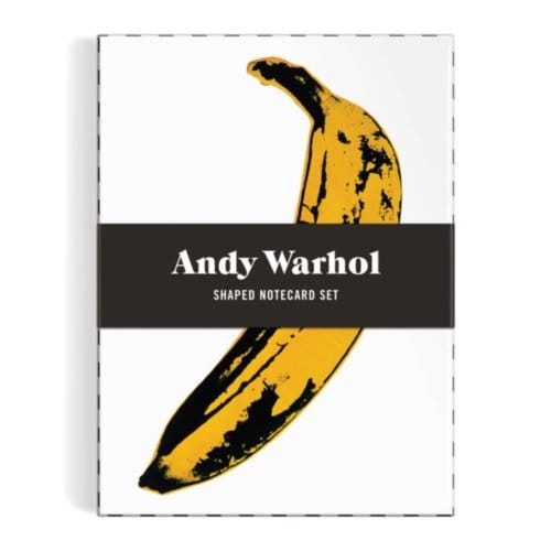 Andy Warhol Shaped Notecard Set - Galison
