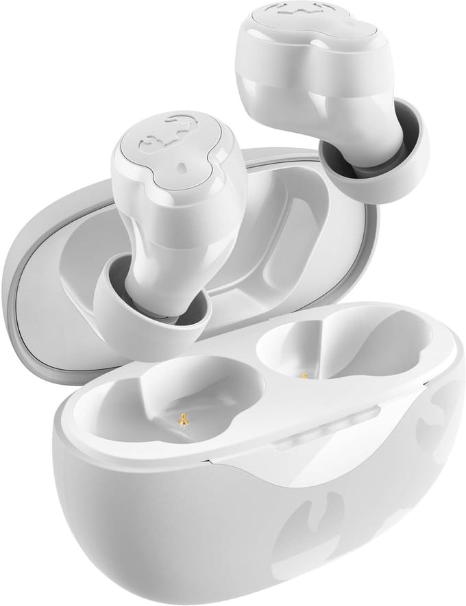 Fresh 'n Rebel Twins Breez – Compacte Draadloze Bluetooth Oordopjes - 30 uur Speeltijd - Ice Grey