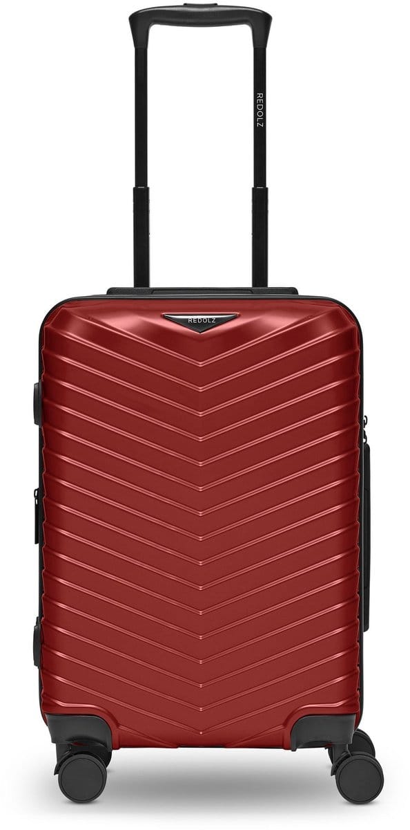 REDOLZ trolley Essentials 18 Trolley Metallic-Red Shiny rood 56cm