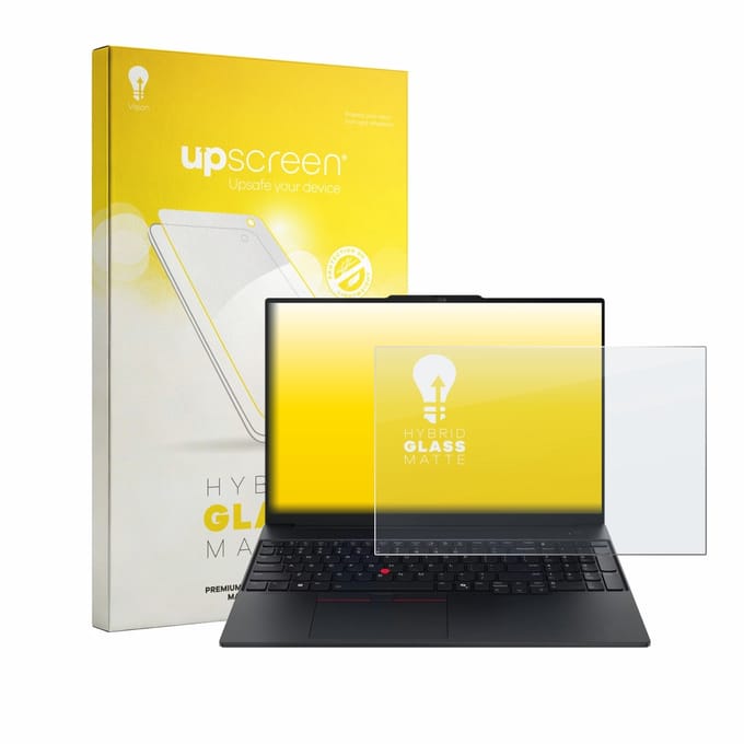 upscreen - Screenprotector voor Lenovo ThinkPad E16 Gen 4 - Folie Beschermfolie Beschermglas matte