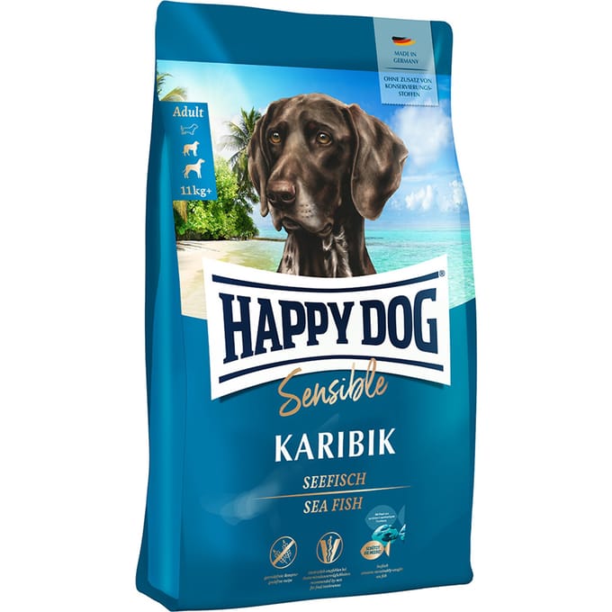Happy Dog Supreme Sensible Caribbean - Diepzeevis - Dubbelpak 2 x 11 kg