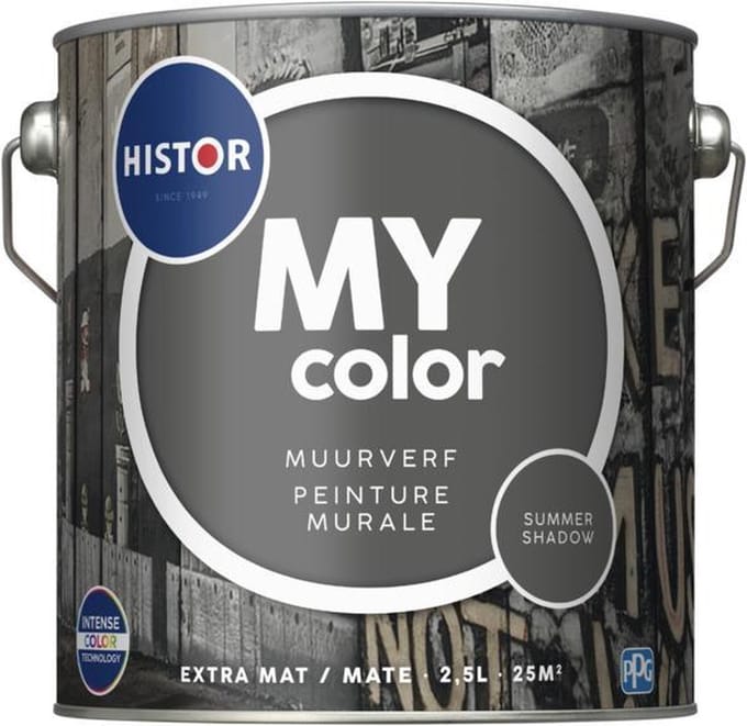 Histor My Color Muurverf - Extra Mat - 5L - Summer Shadow