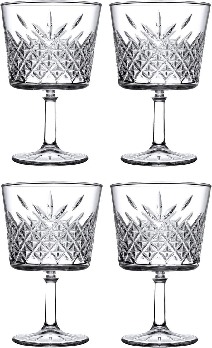 Pasabahce - Timeless cocktailglazen - wijnglazen - 4 stuks - 260 ml