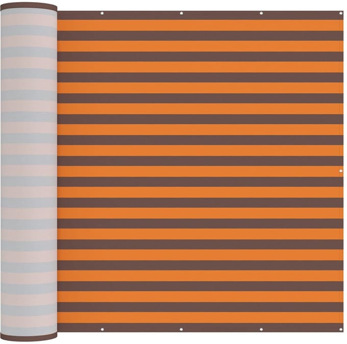 vidaXL - Balkon - Privacy - Scherm - 200 - x - 800 - cm - Stof - met - PU-coating