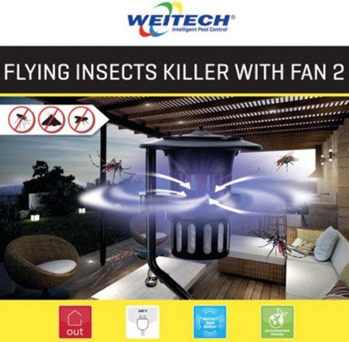 Weitech Insect Killer With Fan 2