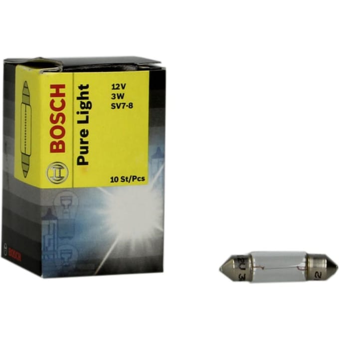 P27/7w lamp BOSCH C3W Pure Light 12V, 3W