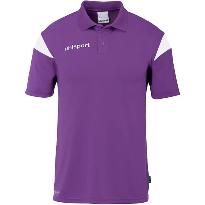 Uhlsport Squad 27 Polo Kinderen - Paars / Purple / Wit | Maat: 152